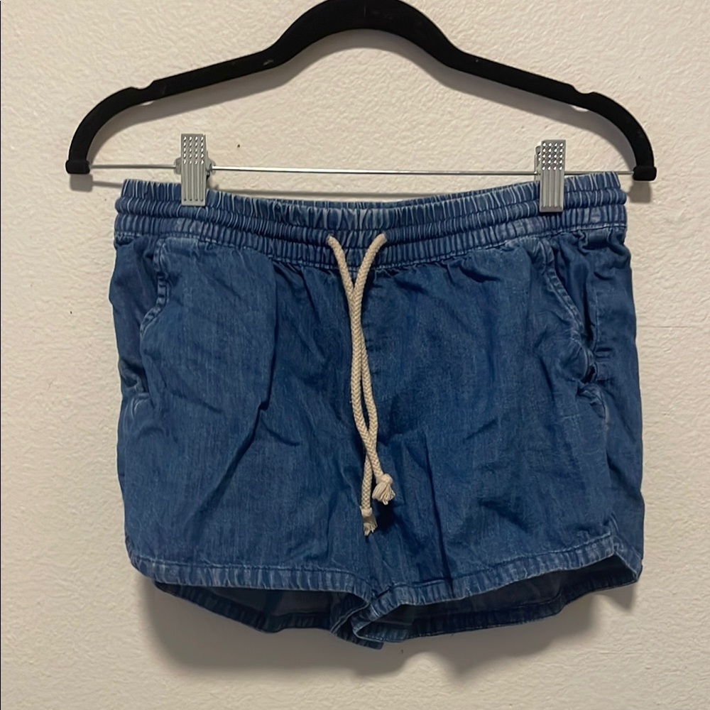 Aerie Blue Denim Shorts